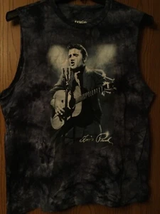 Elvis Presley - Tank Top - Blue Tie Dye - 2017 - L (42-44) - Picture 1 of 3