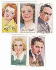 5 1938 Movie Cards MYRNA LOY * ELEANOR POWELL * CONRAD VEIDT * GRACIE FIELDS +