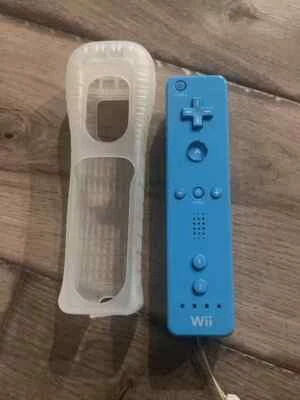 Blue OEM Nintendo Wii Remote RVL-003 - Image 1 of 3
