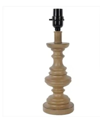 Hampton Bay Mix and Match 13,5 pulgadas Lámpara de acento de madera sintética - JUEGO DE 2 - NUEVA Foto 1 de 2