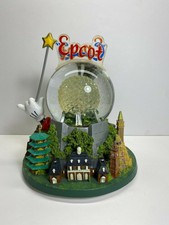 Disney Store Snow Globe Epcot Lighted Musical Celebrate the Future Loose Clean 
