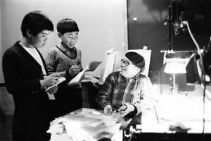 Manga Artist Ryuichi Yokoyama Instructs His Assistants At His S 1964 Old Photo 2