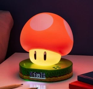 Super Mario Pilz Wecker Gamer Geschenk Wohndeko Schlafzimmer Cool Weihnachten - Bild 1 von 3