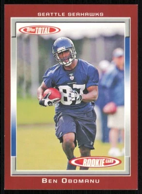 2006 Topps Total Red #522 Ben Obomanu - Image 1 of 2