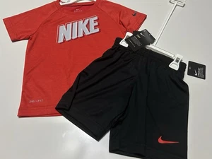 Boy’s Nike Outfit Shirt Shorts 4T - Picture 1 of 4