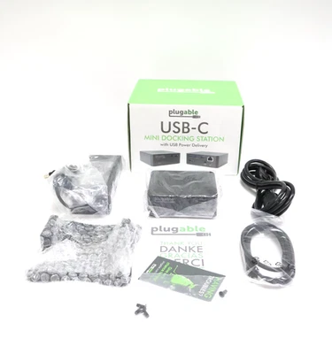 Nueva Mini Estación de Acoplamiento Enchufable UD-CAM USB-C con 85W Entrega de Energía Foto 1 de 4