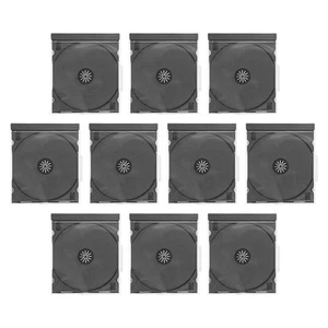 10 Pcs Plastic CD Disc Box Case Holder Organizer Clear Dvd Boxes - Afbeelding 1 van 12