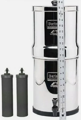 Big Berkey Water Filter System w/ 2 Black Berkey Replacement Elements-Sealed Box - Image 1 of 4