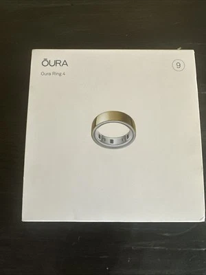 NEW Sealed Oura Ring 4 Smart Ring 4th Gen. Size 9 Gold Color Fast SHIPPING - Image 1 of 4