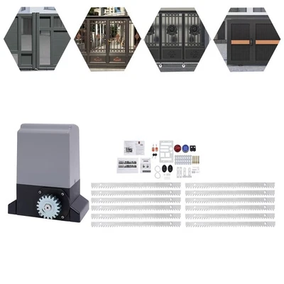 Schiebetorantrieb toröffner Motor Hoftorantrieb Komplett-Set torantrieb 1200kg - Bild 1 von 4