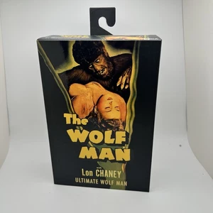 NECA Universal Monsters THE WOLF MAN (Black & White) Ultimate Action Figure NEW - Picture 1 of 13