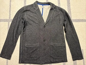 Blazer 32 Bar Azul Para Hombre Gris Abotonado Talla XLPockets Academia No Estructurado - Imagen 1 de 5