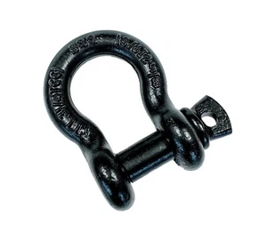Schäkel Schwarz Geschweift HA2 Hochfest Anschlagmittel Bühnenbau 3,25 To. 5/8" - Bild 1 von 1