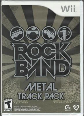 Rock Band: Metal Track Pack WII (Brand New Factory Sealed US Version) Nintendo W - Image 1 of 2