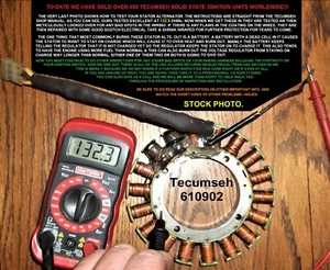 1816B Case D66429 Coil Alternator Tecumseh 20 amp Miller Bluestar 2E Roughneck - Picture 1 of 12