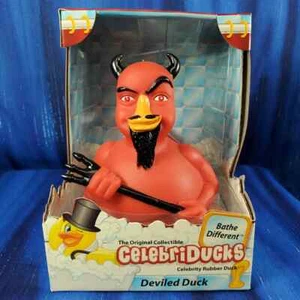 Teufel Ente Teufel CelebriDuck Gummiente Halloween RAR Neu im Karton - Bild 1 von 8