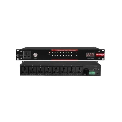 ABL POWER V-90i Power Sequencer Controller 9-Channel System for LAN & Internet/ - Image 1 of 3