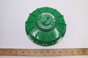 Top Fill Port Screw Cap Green 2" NPT x 6" - Picture 1 of 1
