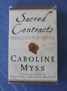 SACRED CONTRACTS - CAROLINE MYSS - AUDIOBOOKS - Picture 1 of 2