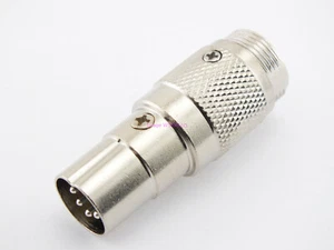 Workman C4P5DIN Adapter mikrofonu Użyj 4-pinowego mikrofonu Cobra w 5-pinowym realistycznym radiu DIN - Zdjęcie 1 z 2