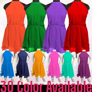 Chiffon Western Wear Designer Fancy Western wear Dress Stylist Chiffon Dress C60 - Picture 1 of 61