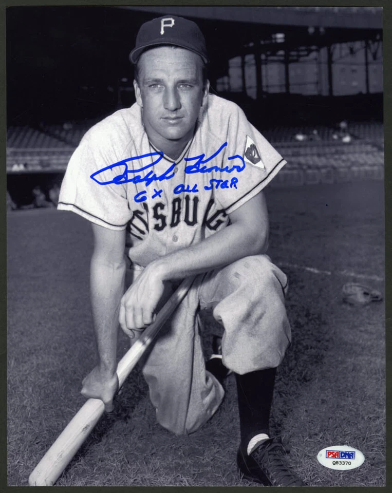 Ralph Kiner SIGNED 8x10 Photo 6 x All Star Pittsburg Pirates PSA/DNA AUTOGRAPHED - Image 1 of 1