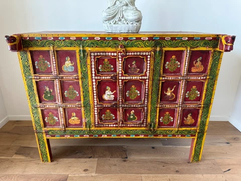 Indian Wooden Cabinet Cover