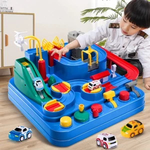 Race Track Toys, Car Adventure Toy, Puzzle Rail Car, City Rescue for Kids 3-7+ - Picture 1 of 8