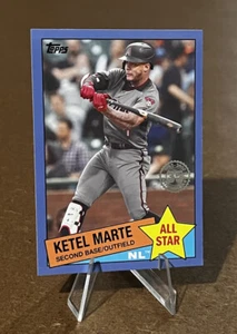 Ketel Marte 2020 Topps ALL-STAR RETRO 1985 BLUE BORDER SP Arizona Diamondbacks - Picture 1 of 3