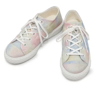 Zapatillas Chanel 2022 Acero Inoxidable Con Cordones Talla 38C Lona Multicolor G38278 - Imagen 1 de 14