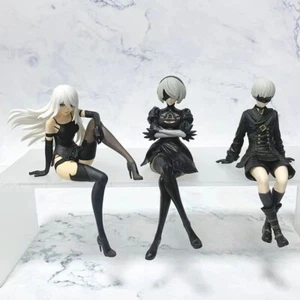 NieR: Automata A2 2B 9S Anime Manga Figuren Figur Figure 3er Set H.13-15cm + Box - Picture 1 of 24