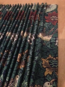 Tende William Morris & Co Bird & Anemone DMFBI201 cucite a mano tutte le col - Foto 1 di 10