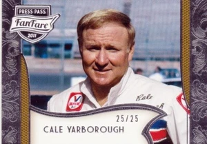 2011 Press Pass Fanfare Silver #95 Cale Yarborough HOF S/N 25 - Picture 1 of 2