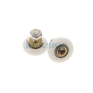 2pcs Nylon Dia 19/23/25/27mm Ducha Baño Puerta Rodillos Corredores Ruedas Poleas - Imagen 1 de 4