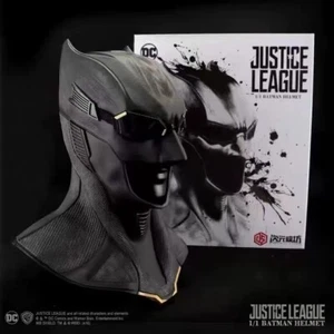 1:1 HCMY Justice League Offizielle DC Batman Helmmaske Tragbares Modell Display - Picture 1 of 8