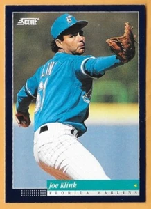 JOE KLINK FLORIDA MARLINS #283 - SCORE NM-MT 1994 - Picture 1 of 2