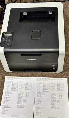 Brother HL-3170CDW HL-31C With Toner LED Wireless Wifi Color Printer-9691 Pages - Image 1 of 4