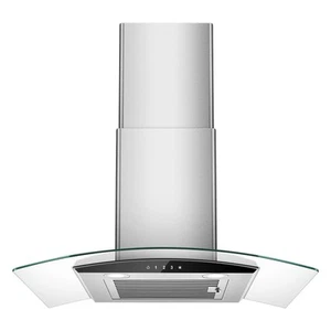 Range Hood 30 Inch, 450 CFM Wall Mount Kitchen Hood with Ducted/Ductless Conv... - Picture 1 of 7