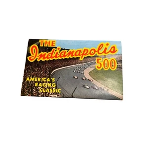 1965 The Indianapolis 500 Postcard Booklet 14 View: Foyt, Jones, Ruby, Andretti - Bild 1 von 13
