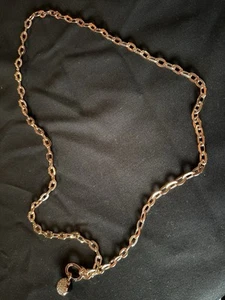 Mimco Carnaby Rose Gold Necklace Choker - Picture 1 of 6