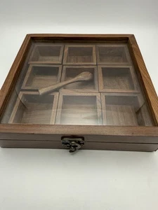 Wooden Spice Box/Wooden Masala Box Wooden Utility Masala Box/Made of Finest wood - Picture 1 of 6
