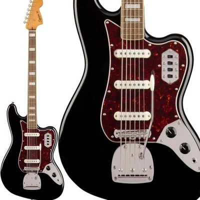 Squier By Fender Classic Vibe Bass Vi Laurel Fingerboard Black With Soft Case Sa - Image 1 of 4