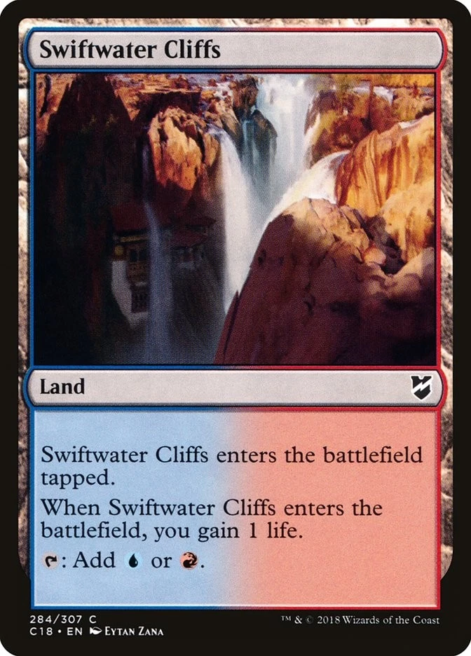 Swiftwater Cliffs [Commander 2018] (C18 284) Near Mint - Image 1 of 1