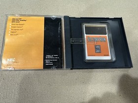 NEC Turbo Grafx 16 Victory Run Video Game Complete w/ Manual Tested