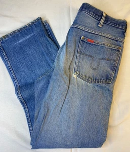 Vintage Big Smith Mens Denim Jeans Distressed 33 x 30 - Picture 1 of 9
