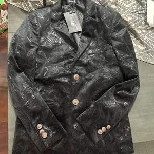 Boyland Jacquard Blazer. Black Size 140 (8-10) Boys - Picture 1 of 8