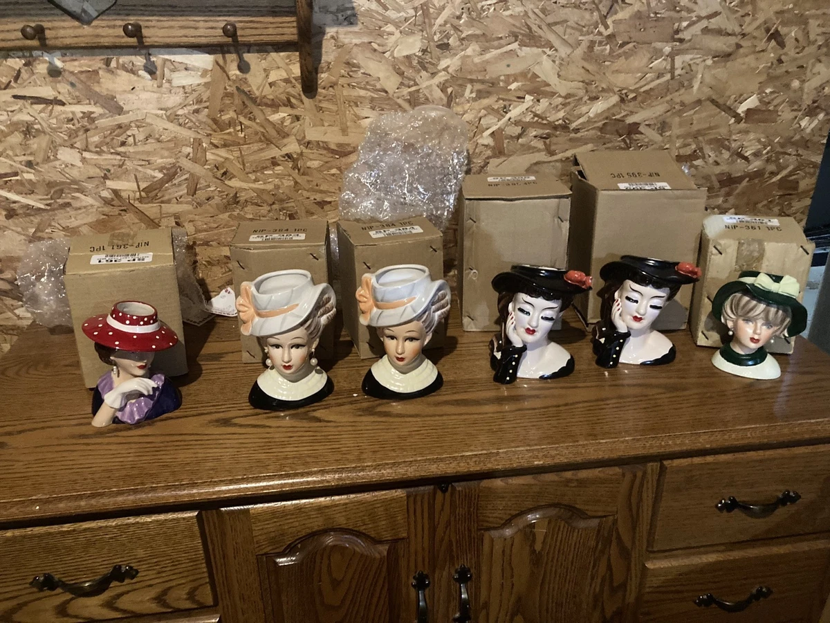 Decorative Head Vases Vases | eBay