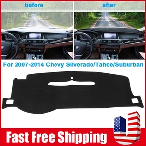 For Chevy Silverado/Tahoe/Suburban 2007-2014 Dashboard Pad Dash Cover Mat Carpet - Bild 1 von 9