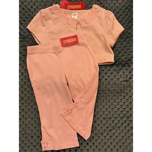 NWT Gymboree Easter Pink Cover Top & Capri Pants 6 - Picture 1 of 15