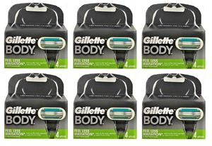 Gillette Body Razor Refill Cartridges, Less Irritation, 24 Cartridges - Picture 1 of 1
